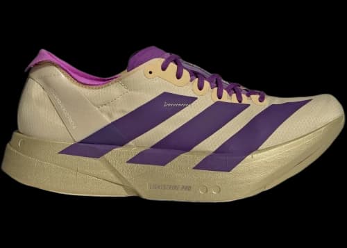 adidas Adizero Adios Pro 4 Rich Purple Gold Metallic