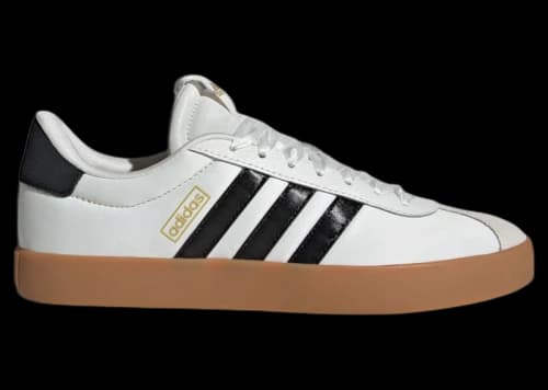 adidas VL Court 3.0 Core White Core Black Gold Metallic (Women's)