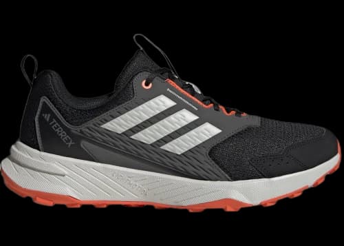 adidas Tracefinder Trail Black Grey Semi Impact Orange