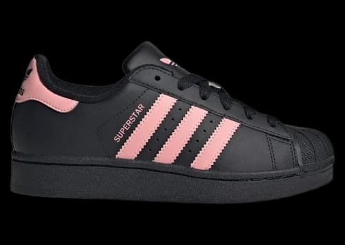 adidas Superstar II Black Glow Pink (GS)