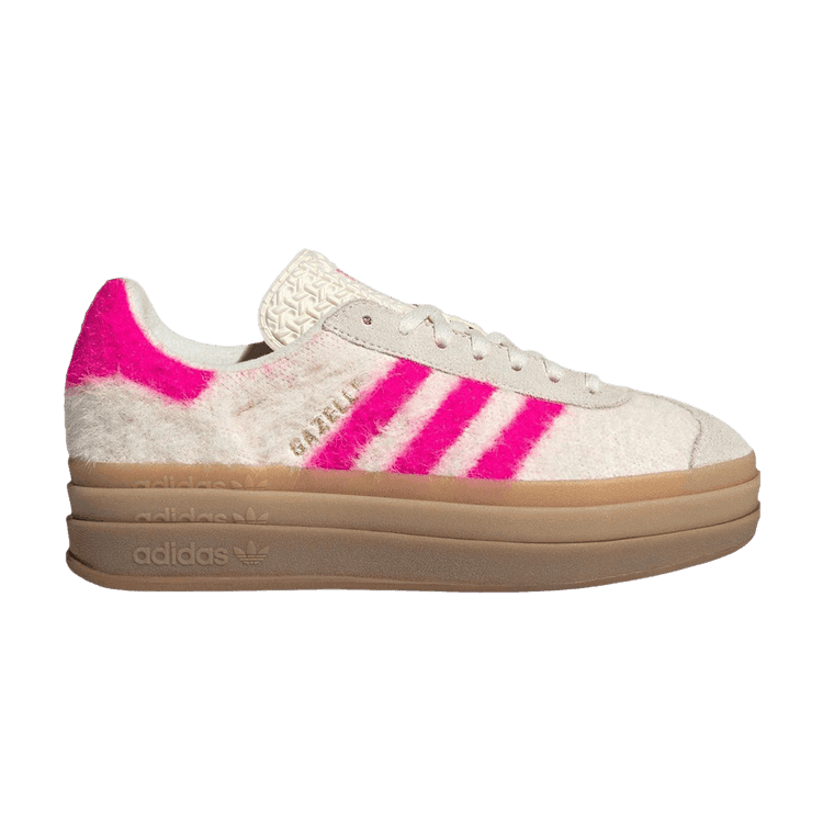 adidas Gazelle Bold White Shock Pink (Women's)
