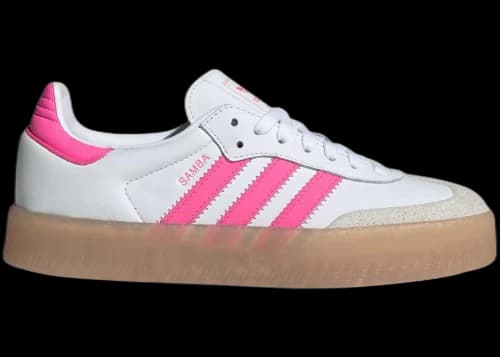 adidas Sambae White Off White Lucid Pink (Women's)