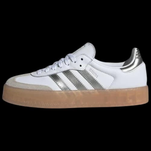 adidas Sambae White Silver Metallic (Women's)