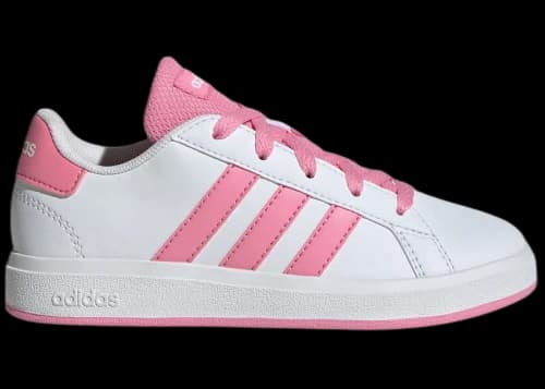 adidas Grand Court Lifestyle Cloud White Bliss Pink Core Black (GS)