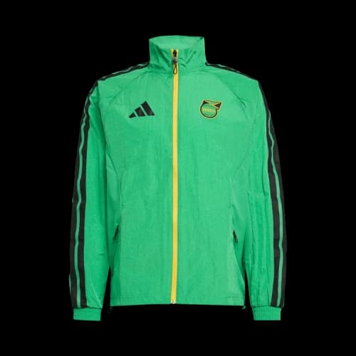 adidas Jamaica Bob Marley Home Anthem Jacket Vivid Green