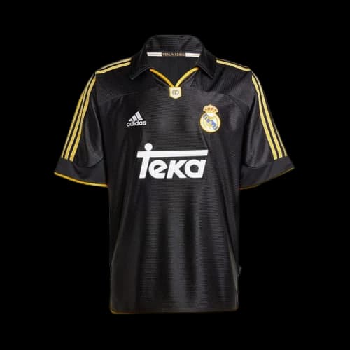 adidas Real Madrid 99/00 Away Jersey Black
