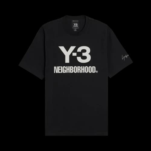 Y-3 x NEIGHBORHOOD Logo T-shirt Black