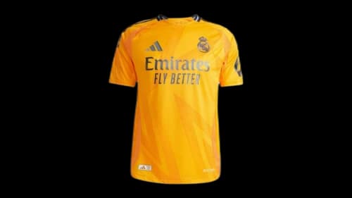 adidas Real Madrid 24/25 Away Authentic Jersey Crew Orange/Crew Orange