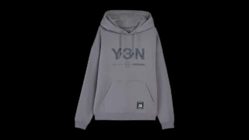 adidas Y-3 NBHD Graphic Hoodie Granite