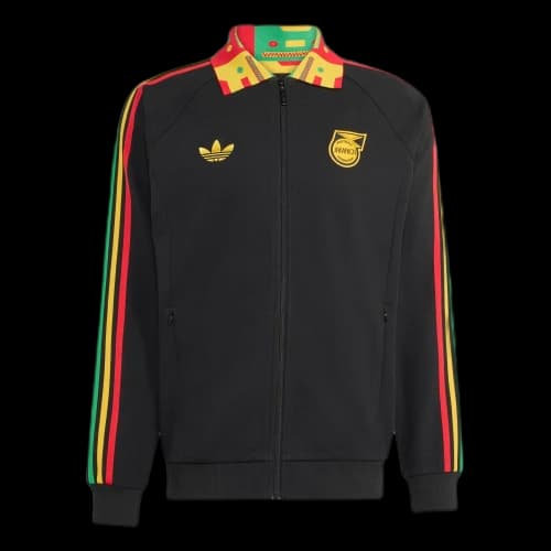 adidas Jamaica Bob Marley Away Anthem Jacket Black