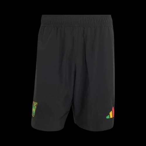 adidas Jamaica Bob Marley Tiro Travel Shorts Black