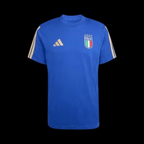 adidas Italy DNA T-Shirt Bold Blue