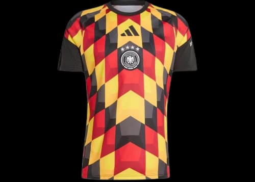 adidas Germany 26 Home Pre Match Jersey Black/Team Yellow
