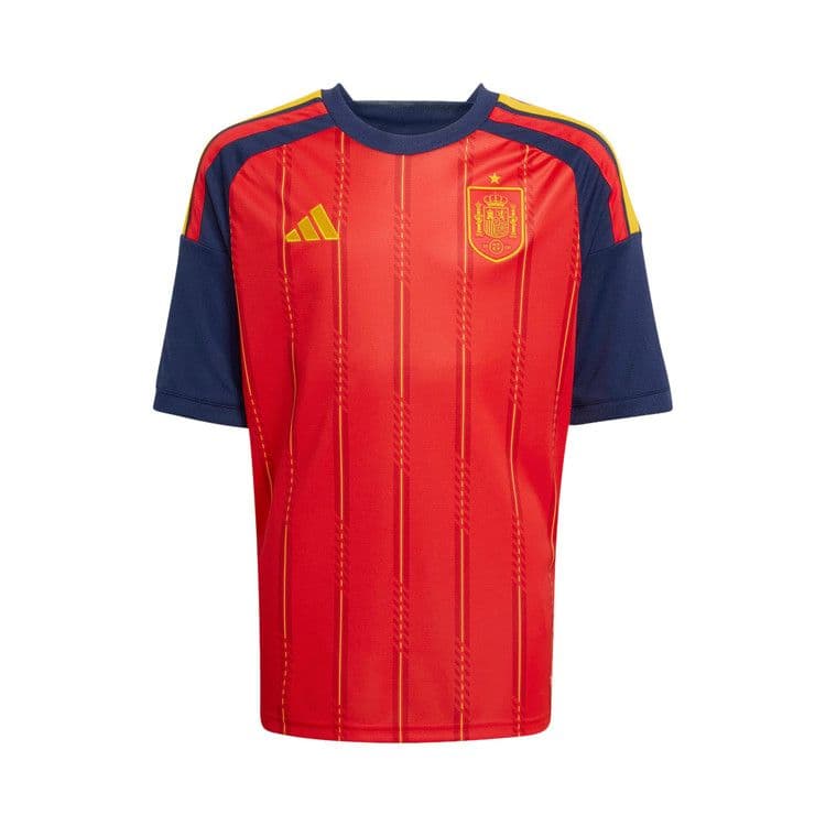 adidas Kids Spain 2026 World Cup Home Jersey Red