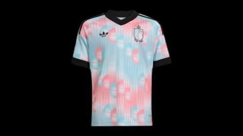 adidas Kids Belgium 26 Away Jersey Frozen Blue/Black