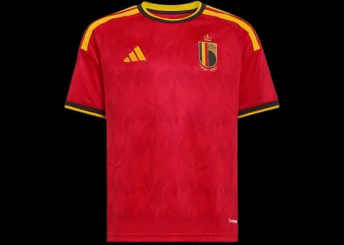 adidas Belgium 26 Home Jersey Red/Bold Gold