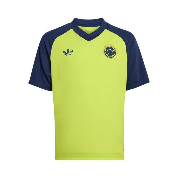 adidas Kids Colombia 26 Away Pre Match Jersey Team Semi Sol Yellow