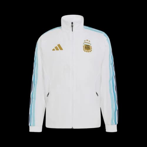 adidas Argentina 2026 Anthem Jacket Asia Sizing 'White'