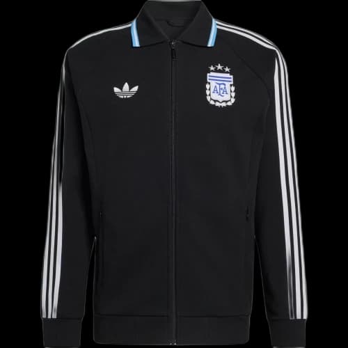 adidas Argentina Away Anthem Long Sleeves Jacket Black
