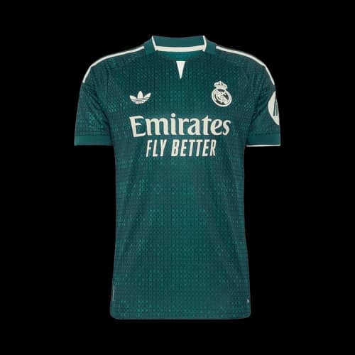 adidas Real Madrid 26/27 Away Authentic Jersey 'Aurora Ivy'