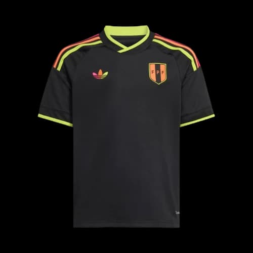 adidas Kids Peru 26 Away Jersey Black