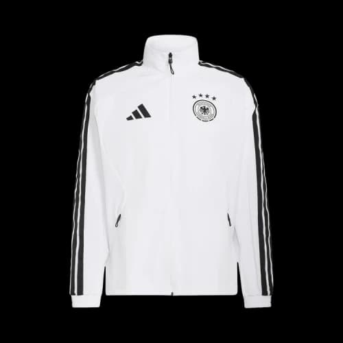 adidas Germany 2026 Anthem Jacket Asia Sizing 'White'
