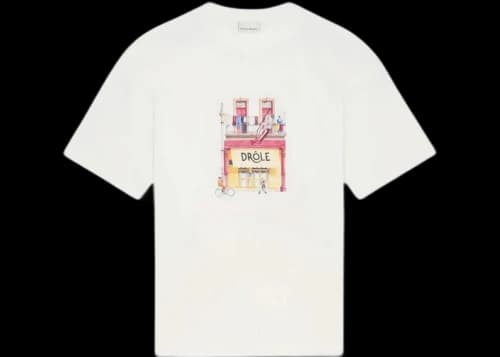 Drole De Monsieur K-TS307-CO002-OW T-shirt White