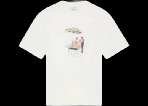 Drole De Monsieur K-TS310-CO002-OW T-shirt White