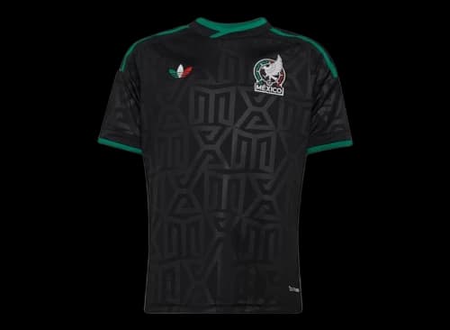 adidas Mexico 26 Kids Third Jersey Black