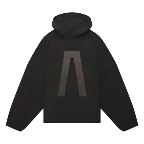 adidas Fear Of God Athletics Suede Fleece Hoodie Black