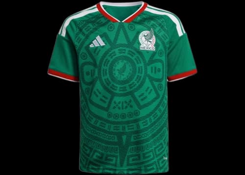 adidas Kids Mexico 2026 World Cup Home Jersey Green