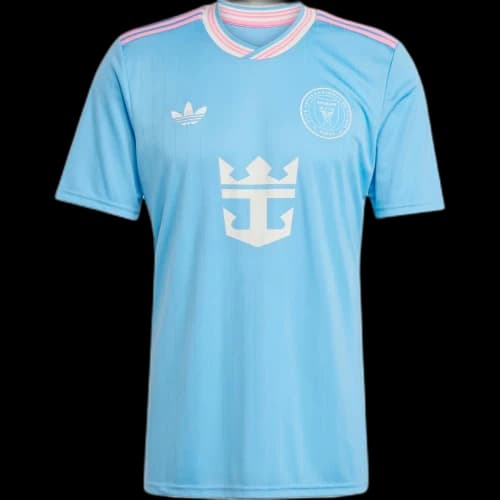 adidas Inter CF 25/26 Third Jersey Miami Semi Blue Burst