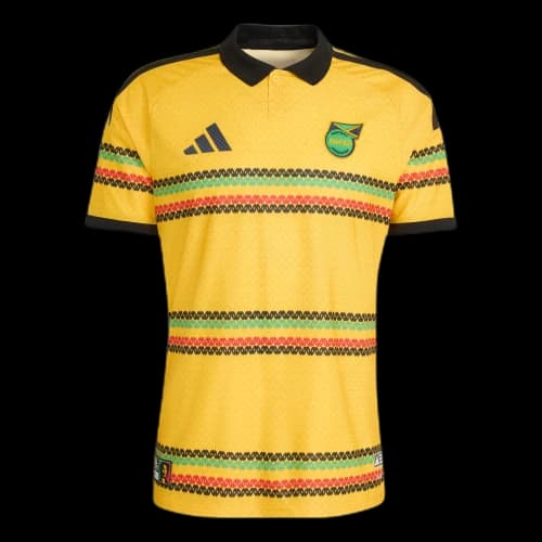 adidas Jamaica 2026 Bob Marley Home Authentic Jersey Bold Gold