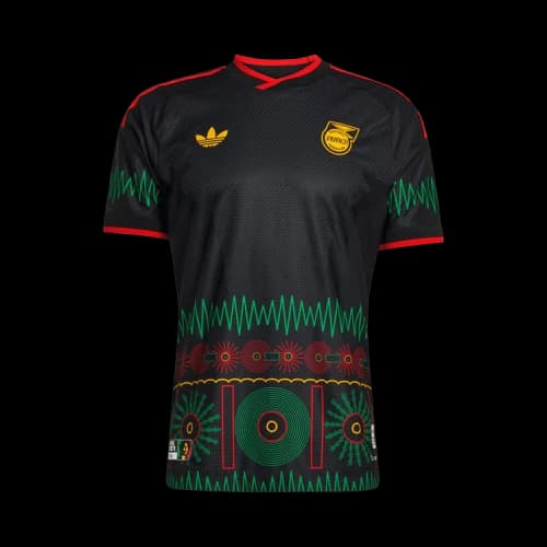 adidas Jamaica 2026 Bob Marley Away Authentic Jersey Black