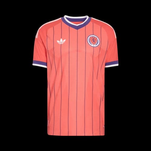 adidas Scotland 26 Away Authentic Jersey Trace Scarlet
