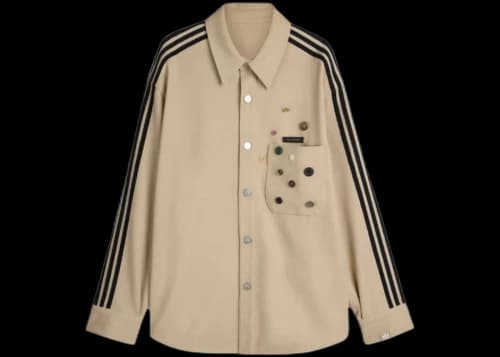 adidas x Song for the Mute Shirt Stone Khaki