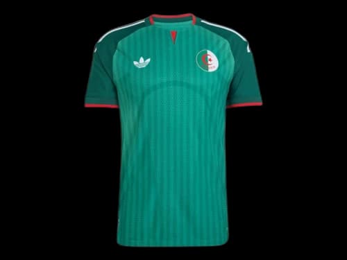 adidas Algeria 26 Away Authentic Jersey Court Green