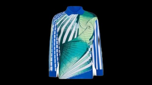 adidas Loose Goalkeeper Jersey Power Blue