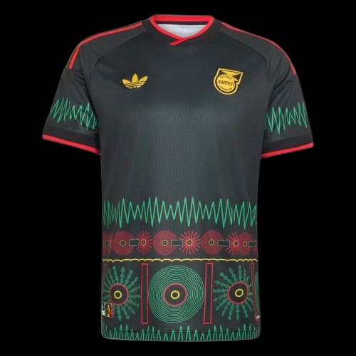 adidas Jamaica 2026 Bob Marley Away KD0957 Jersey Black