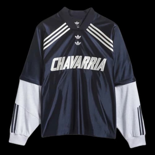 adidas x Willy Chavarria Dazzle L/S T-shirt Navy