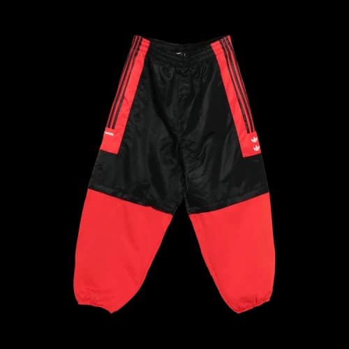 Adidas x Willy Chavarria Gomez Zip Off Pants 'Black/Red'