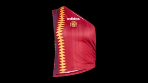 adidas Women's Spain Reconstructed Bringback Jersey Collegiate Red