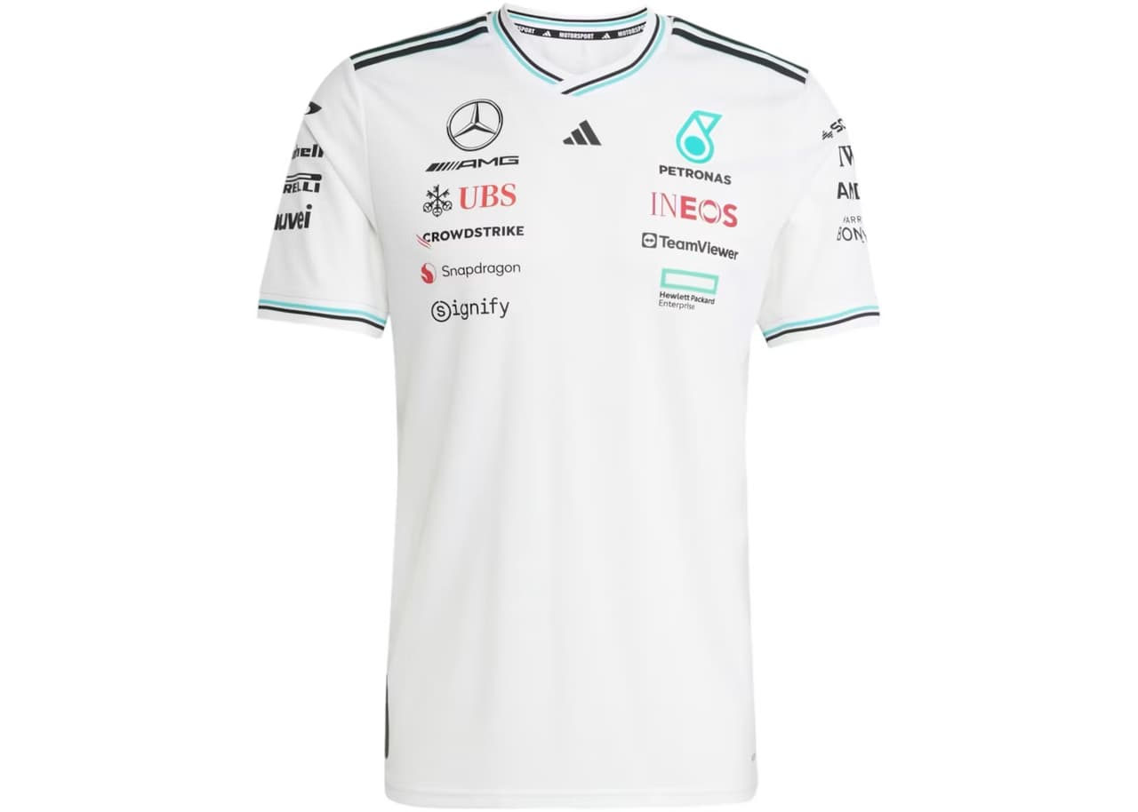 adidas Mercedes AMG Petronas Formula 1 Team Driver Authentic Jersey