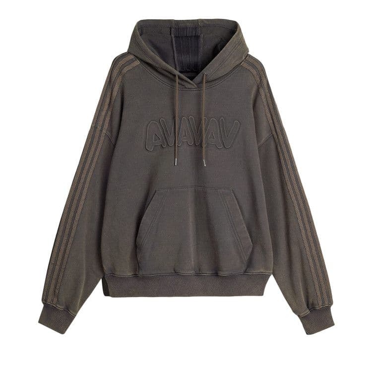 adidas x Avavav Women's Shoulderless Hoodie Carbon