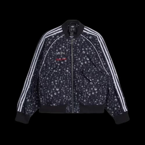 adidas x Thug Club Superstar Jacket Black/White