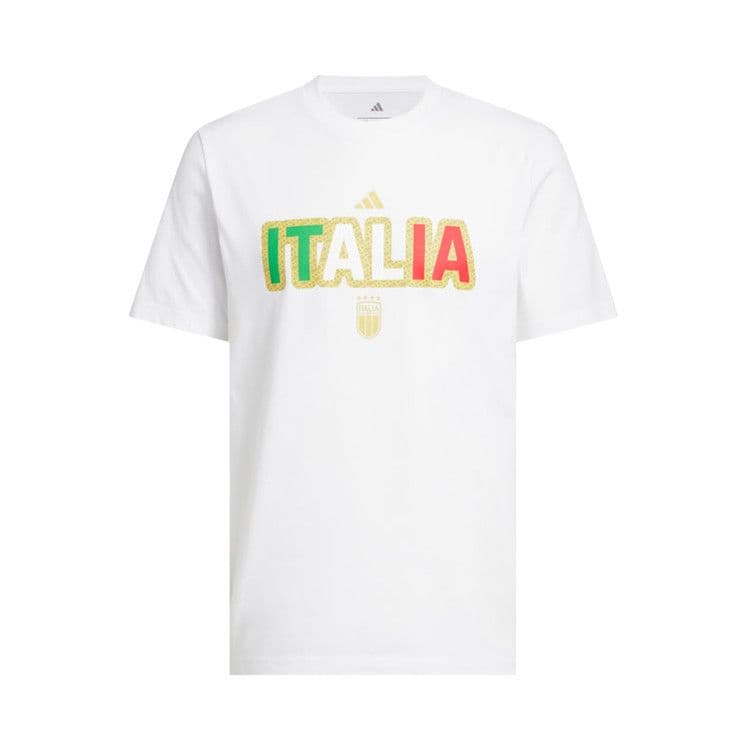 adidas FIFA World Cup 2026 Italy Home Graphic Tee White