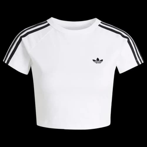 adidas SST Baby T-Shirt Asia Sizing 'Black White' (Women's)