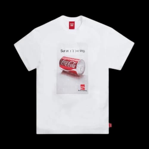 Kith x Coca-Cola Real Thing Vintage Tee 'White'