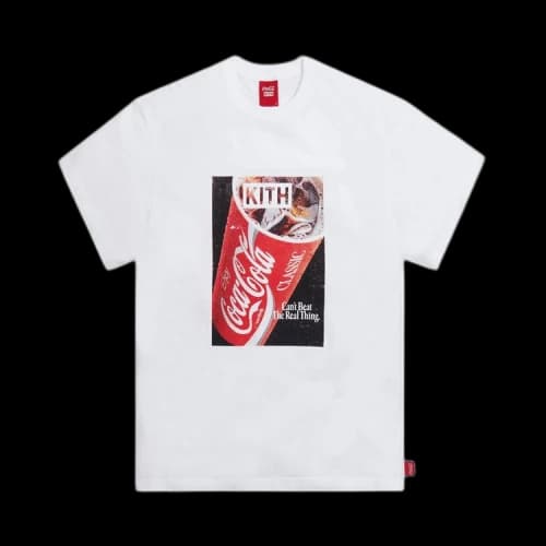 Kith x Coca-Cola Soft Drink Vintage Tee 'White'