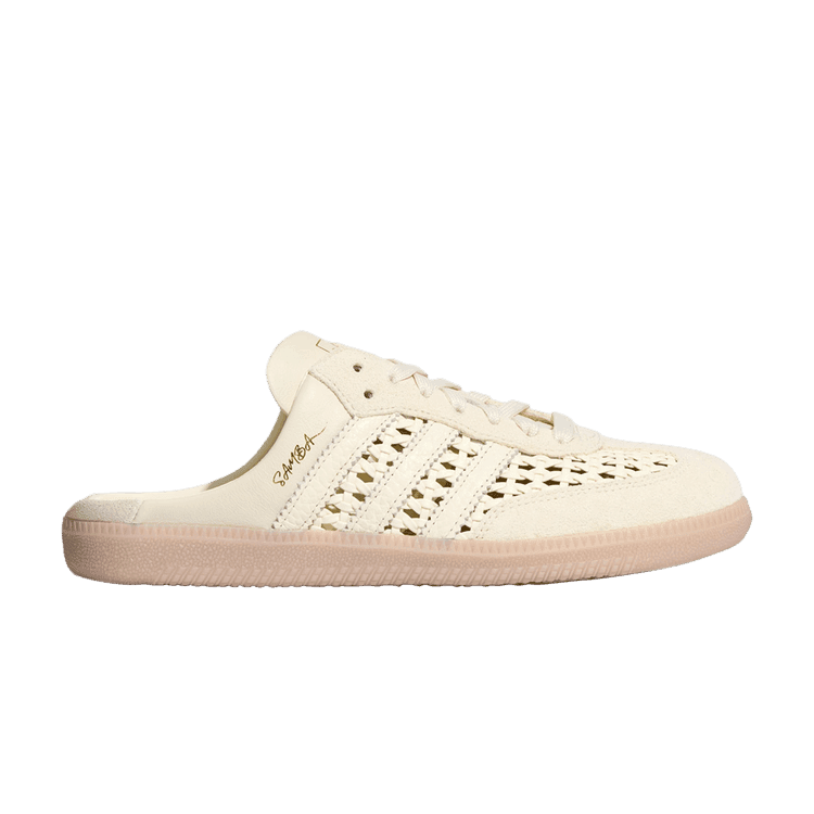 adidas Samba Mule Woven Basketweave Cream White (Women's)